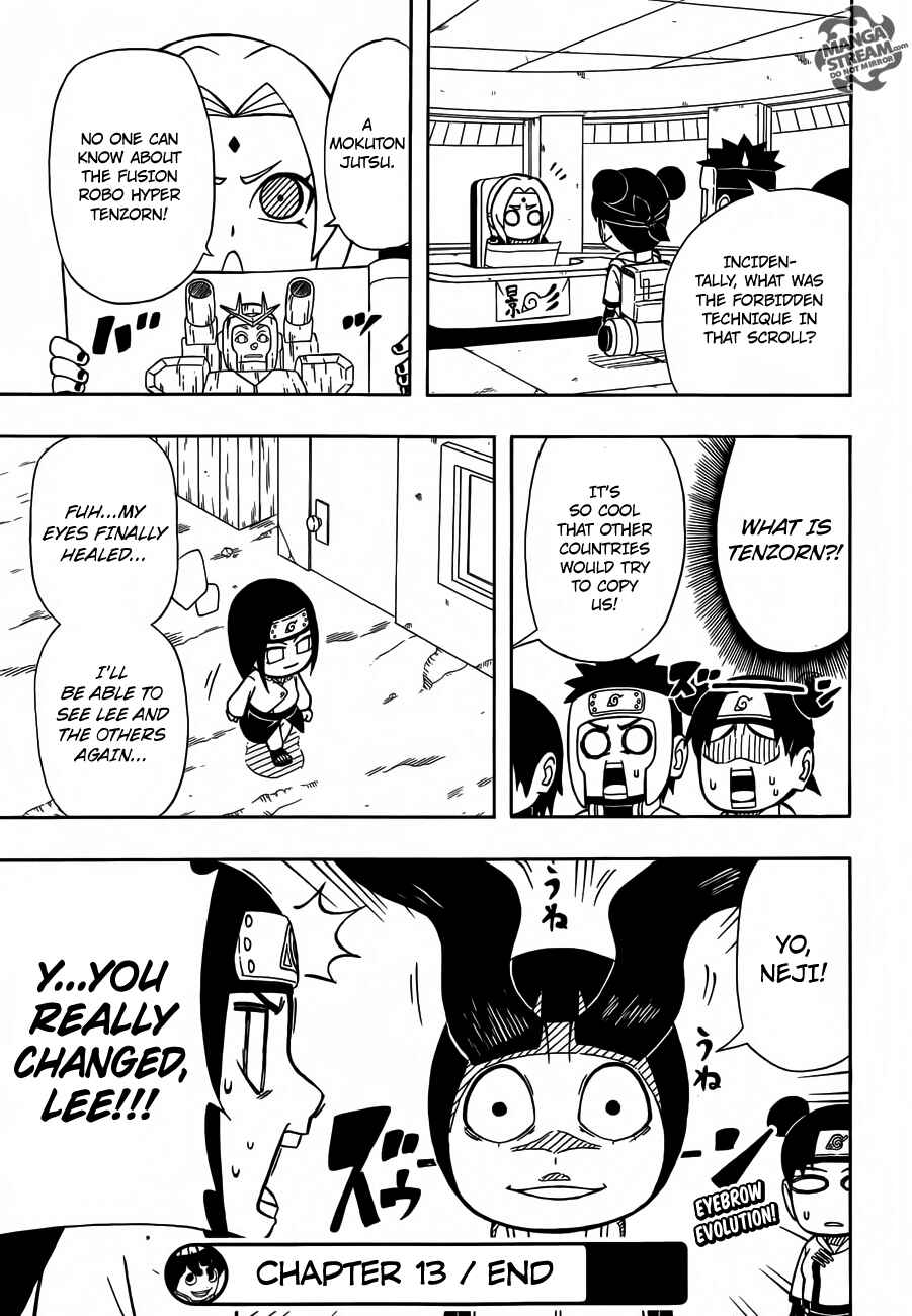 Page 29 Chapter 13 Rock Lee no Seishun Full-Power Ninden