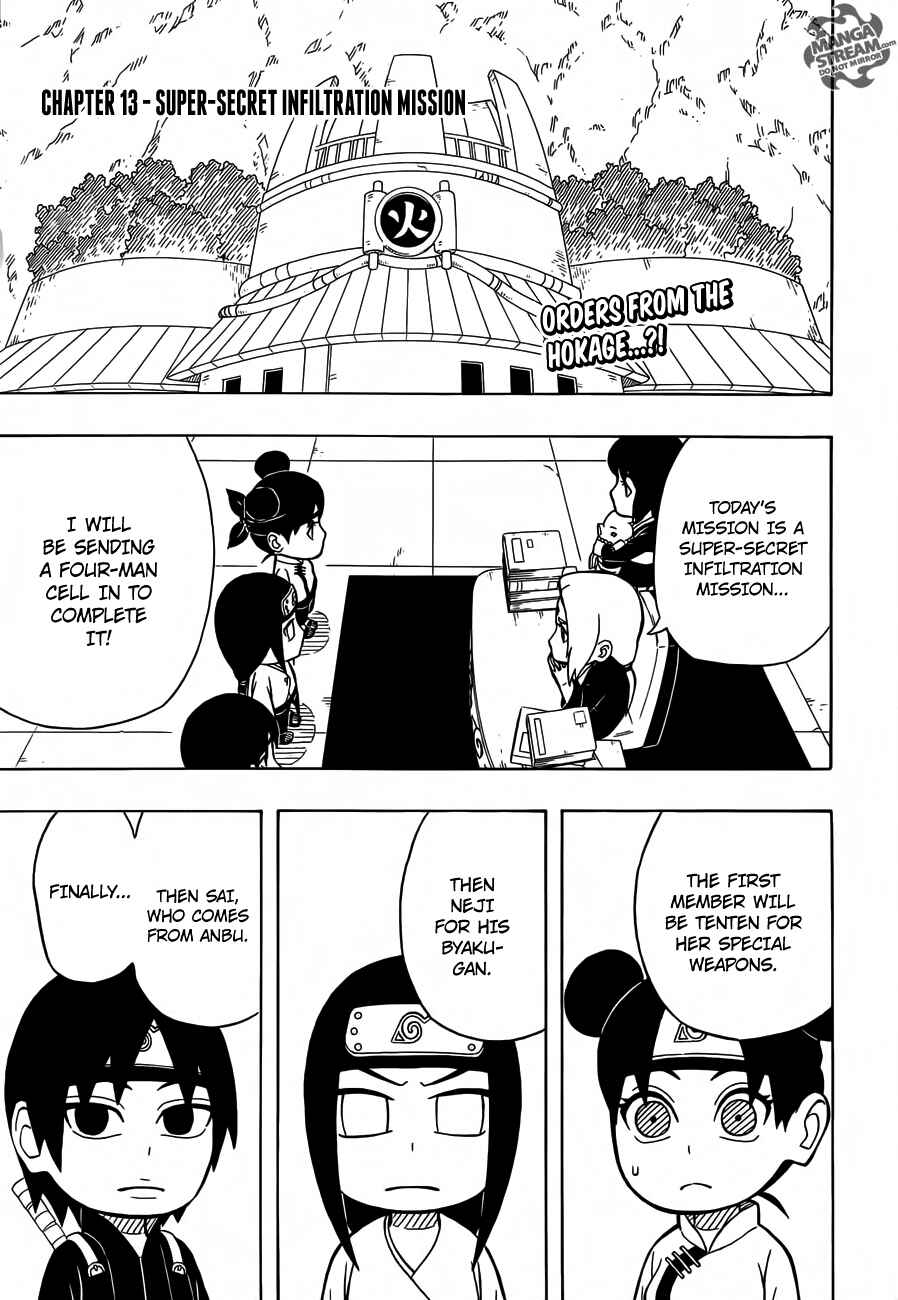 Page 4 Chapter 13 Rock Lee no Seishun Full-Power Ninden
