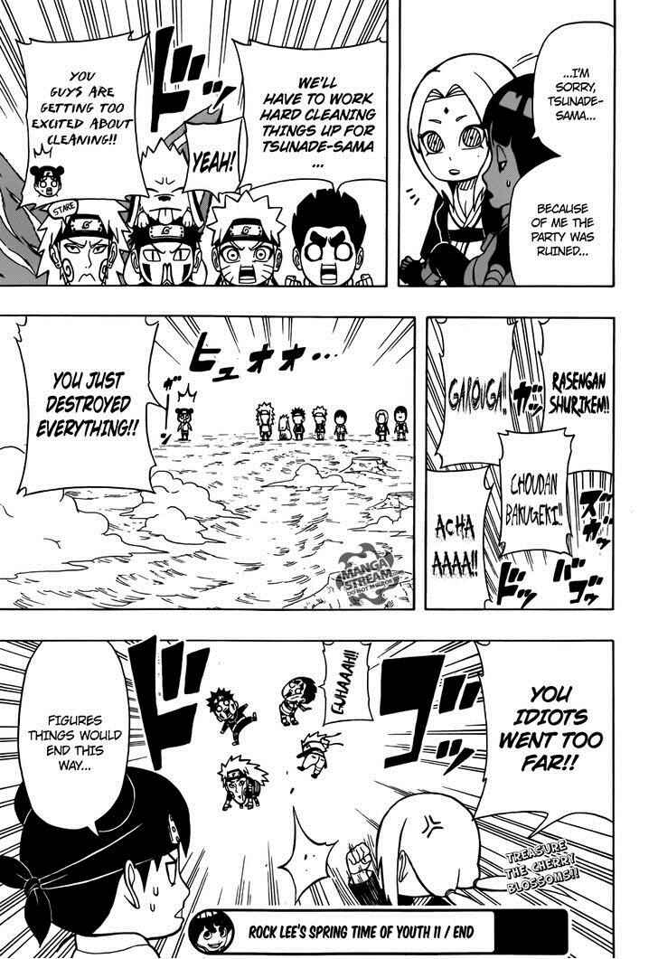 Page 31 Chapter 11 Rock Lee no Seishun Full-Power Ninden