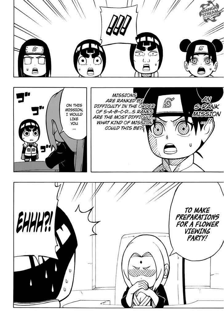 Page 6 Chapter 11 Rock Lee no Seishun Full-Power Ninden