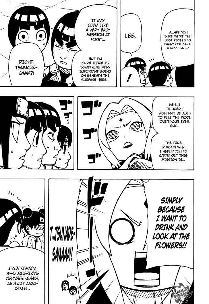 Page 7 Chapter 11 Rock Lee no Seishun Full-Power Ninden