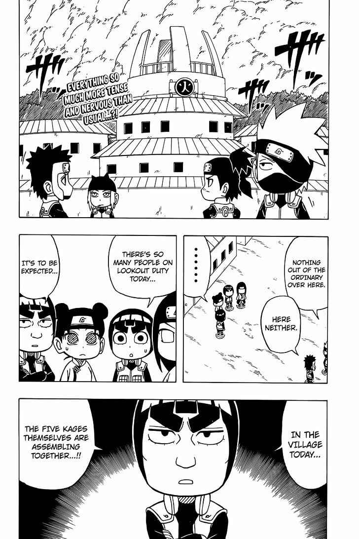 Page 3 Chapter 38 Rock Lee no Seishun Full-Power Ninden