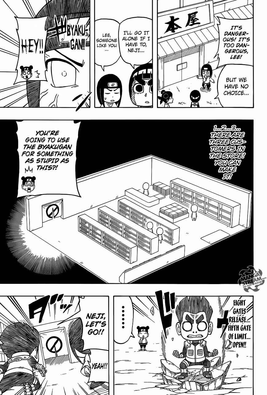 Page 14 Chapter 36 Rock Lee no Seishun Full-Power Ninden