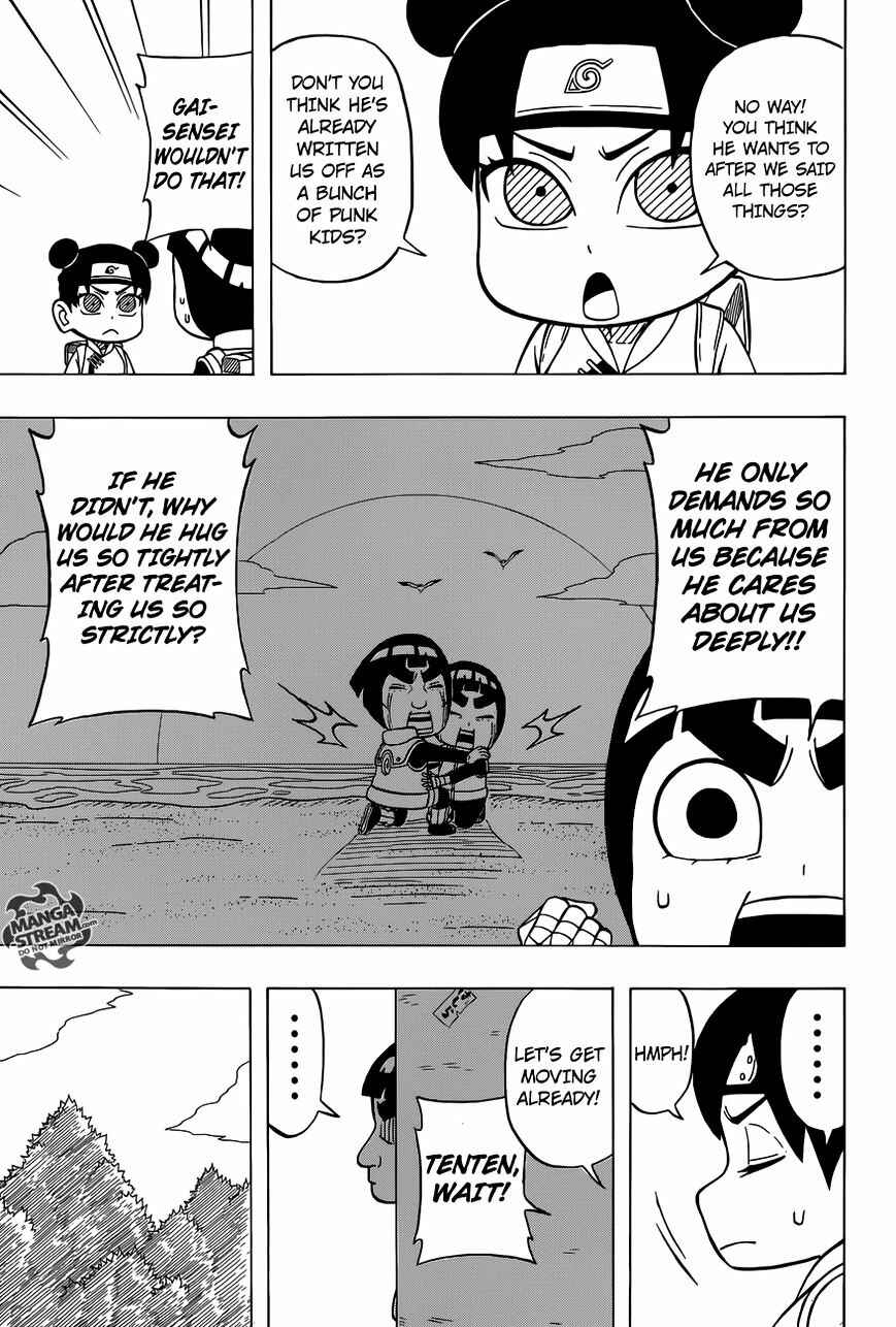 Page 17 Chapter 36 Rock Lee no Seishun Full-Power Ninden