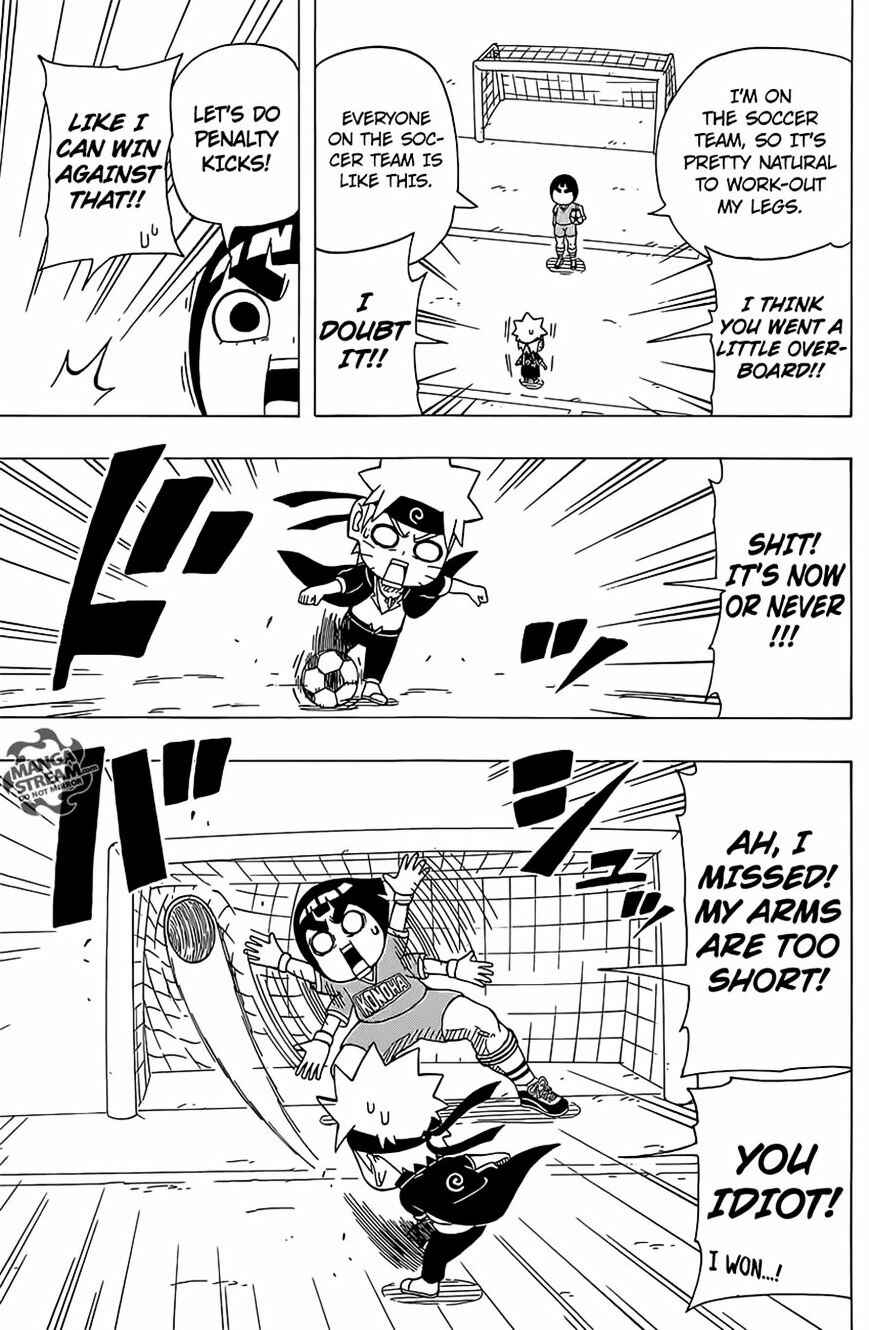 Page 14 Chapter 32 Rock Lee no Seishun Full-Power Ninden