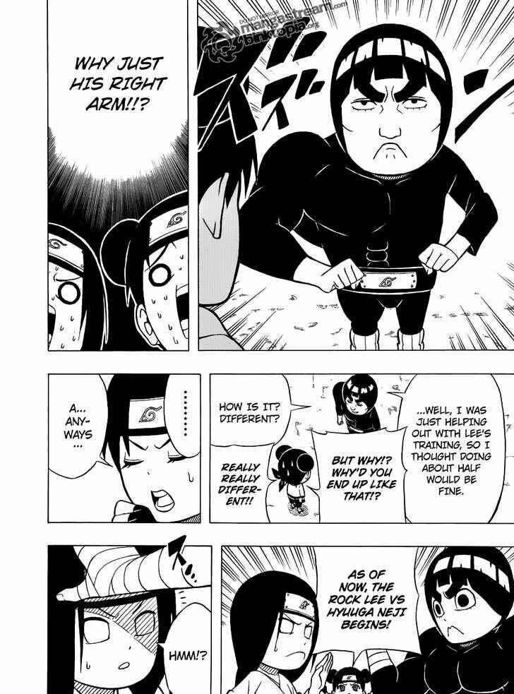 Page 15 Chapter 3 Rock Lee no Seishun Full-Power Ninden