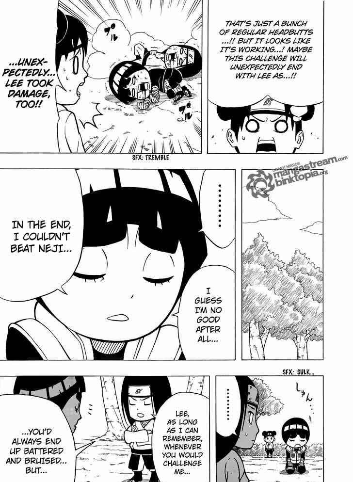 Page 20 Chapter 3 Rock Lee no Seishun Full-Power Ninden