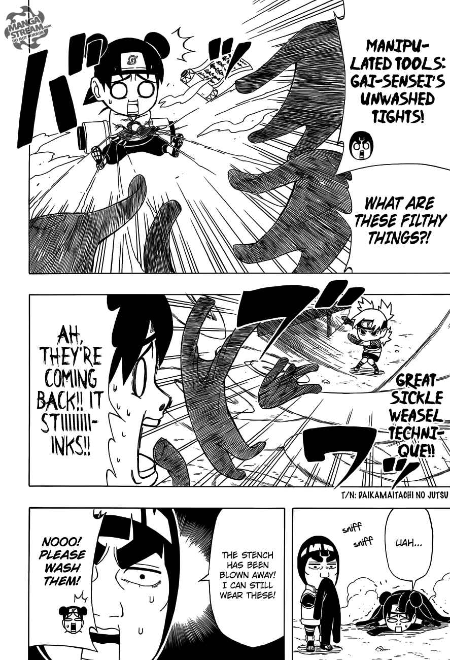 Page 16 Chapter 15 Rock Lee no Seishun Full-Power Ninden