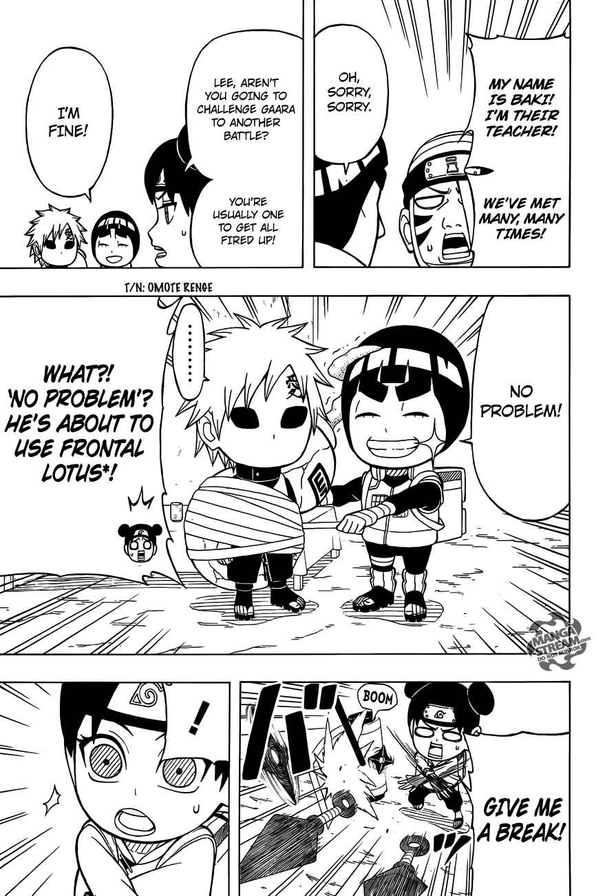 Page 5 Chapter 15 Rock Lee no Seishun Full-Power Ninden
