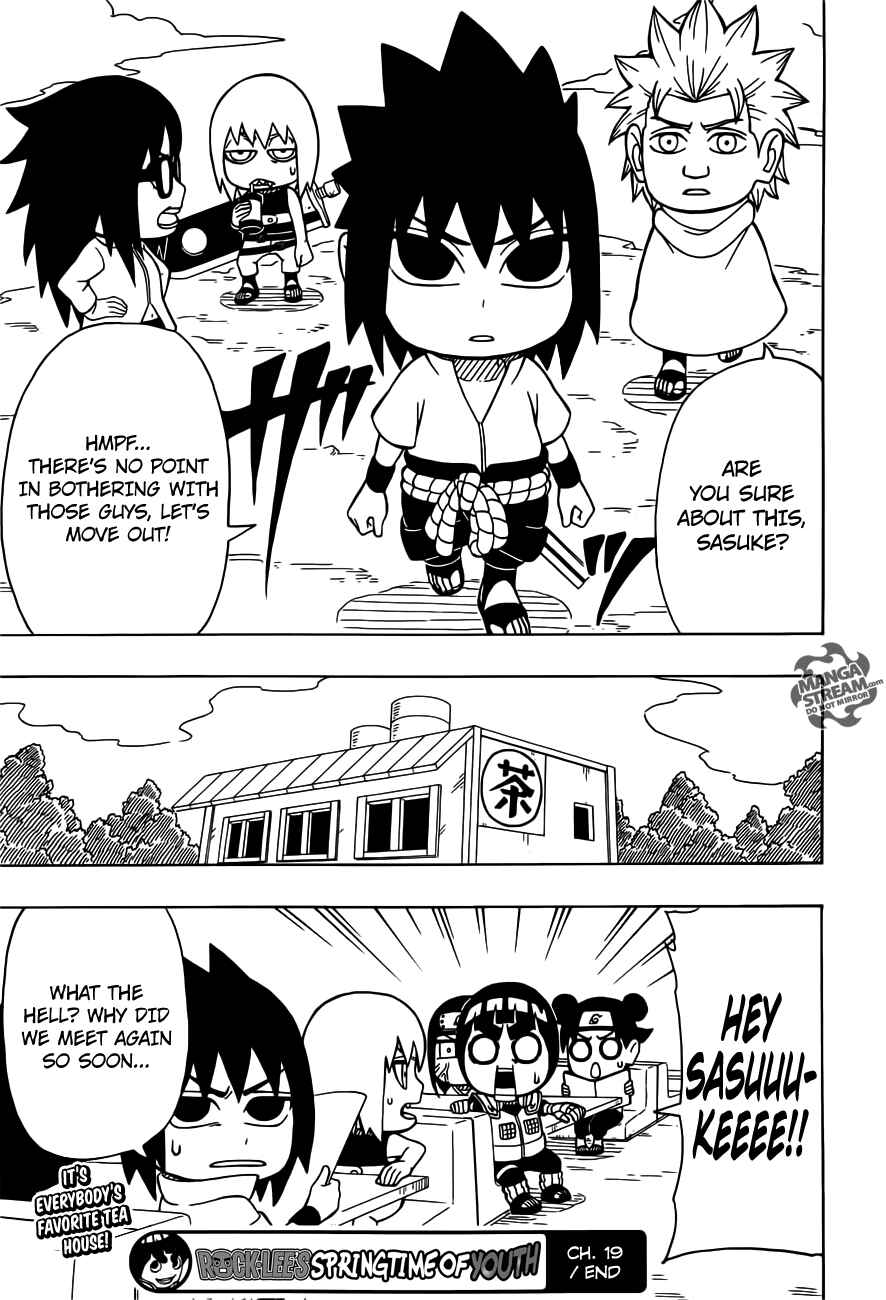 Page 26 Chapter 19 Rock Lee no Seishun Full-Power Ninden