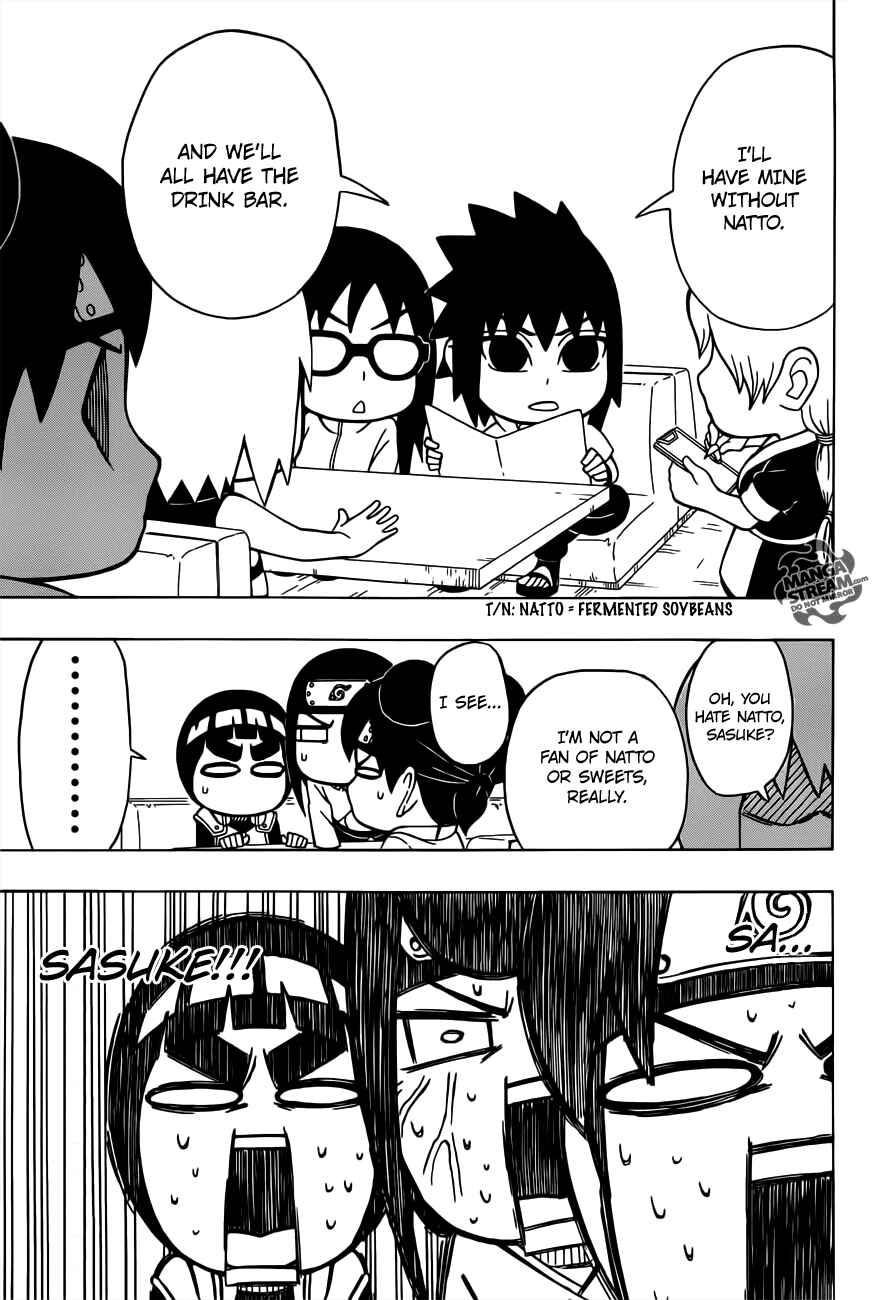 Page 7 Chapter 19 Rock Lee no Seishun Full-Power Ninden