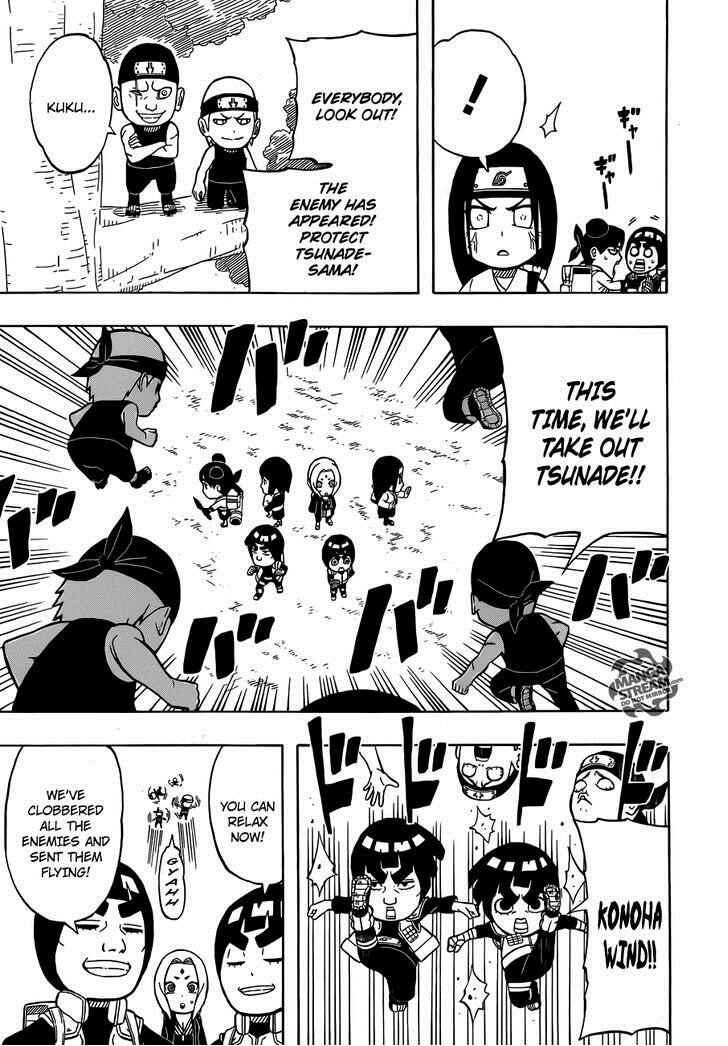 Page 11 Chapter 6 Rock Lee no Seishun Full-Power Ninden