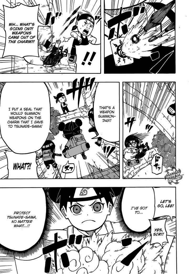 Page 15 Chapter 6 Rock Lee no Seishun Full-Power Ninden