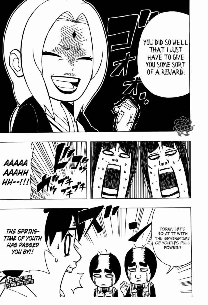 Page 18 Chapter 6 Rock Lee no Seishun Full-Power Ninden