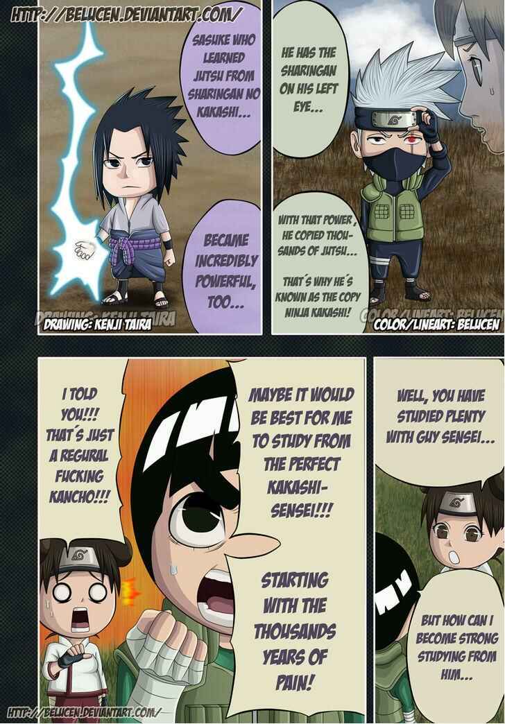 Page 19 Chapter 6 Rock Lee no Seishun Full-Power Ninden