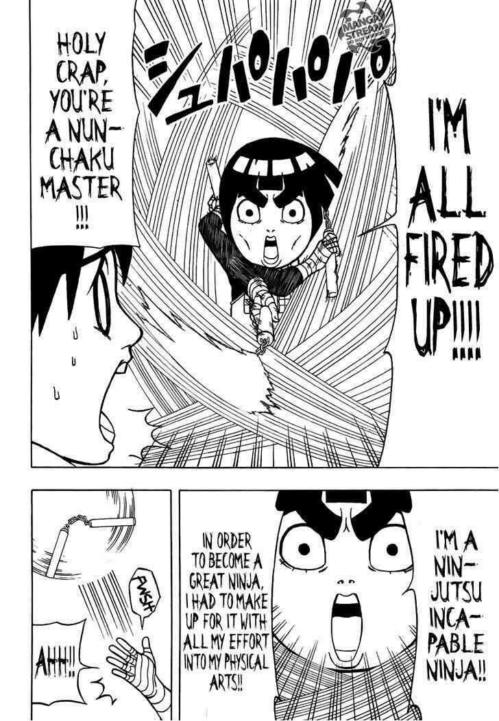 Page 4 Chapter 6 Rock Lee no Seishun Full-Power Ninden