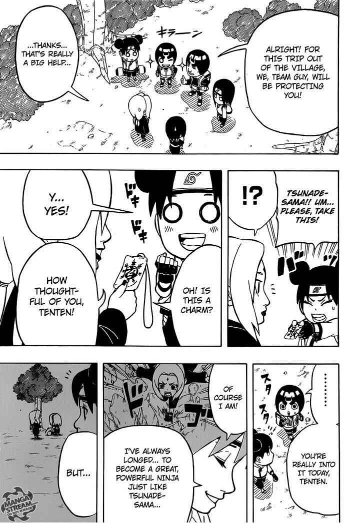 Page 7 Chapter 6 Rock Lee no Seishun Full-Power Ninden