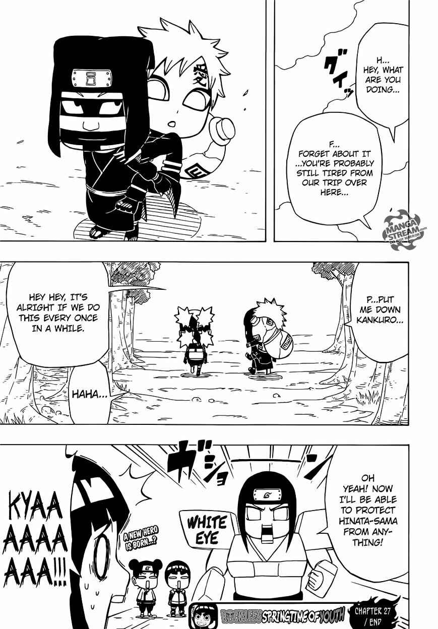 Page 27 Chapter 26 Rock Lee no Seishun Full-Power Ninden