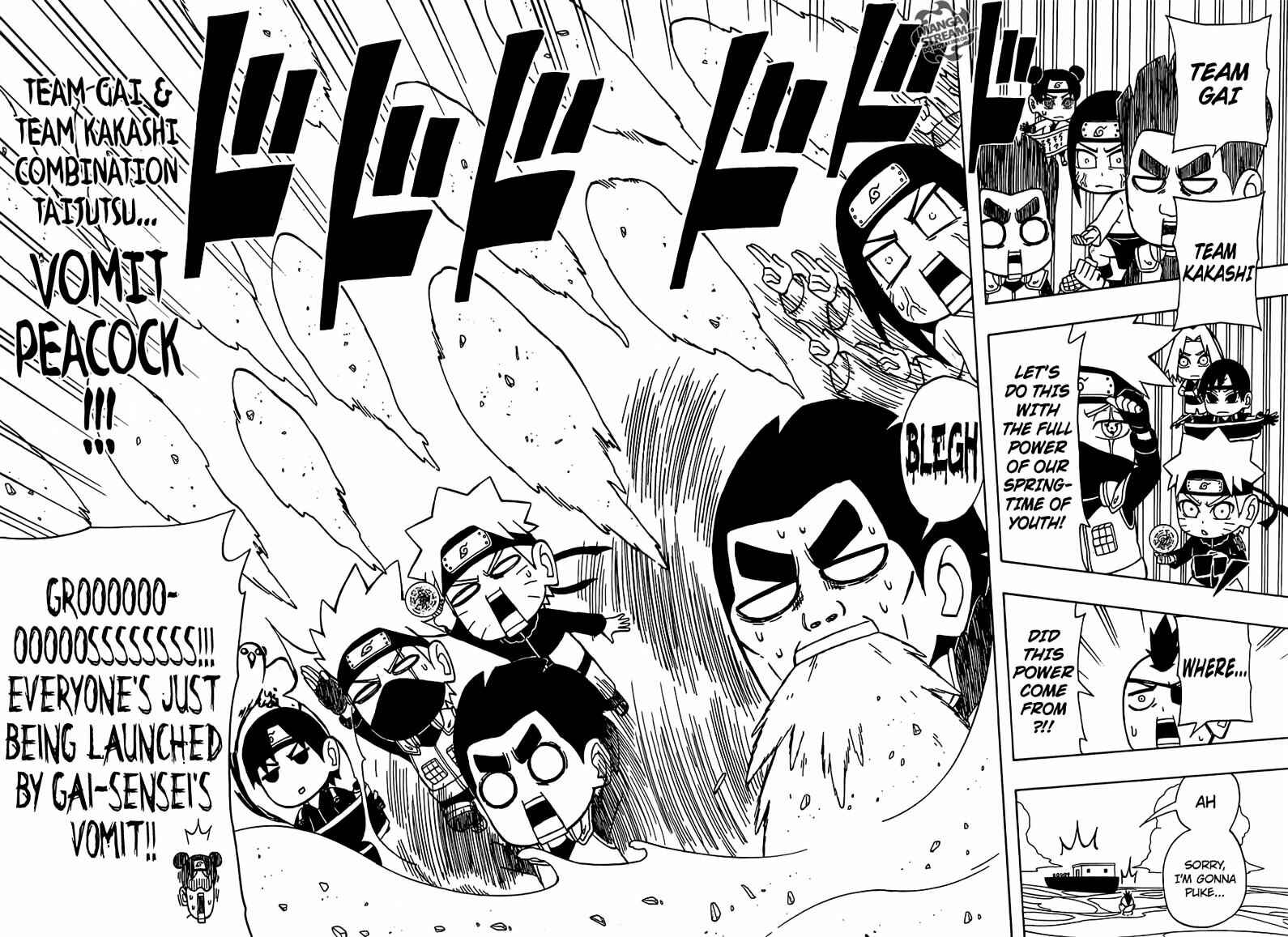 Page 26 Chapter 28 Rock Lee no Seishun Full-Power Ninden