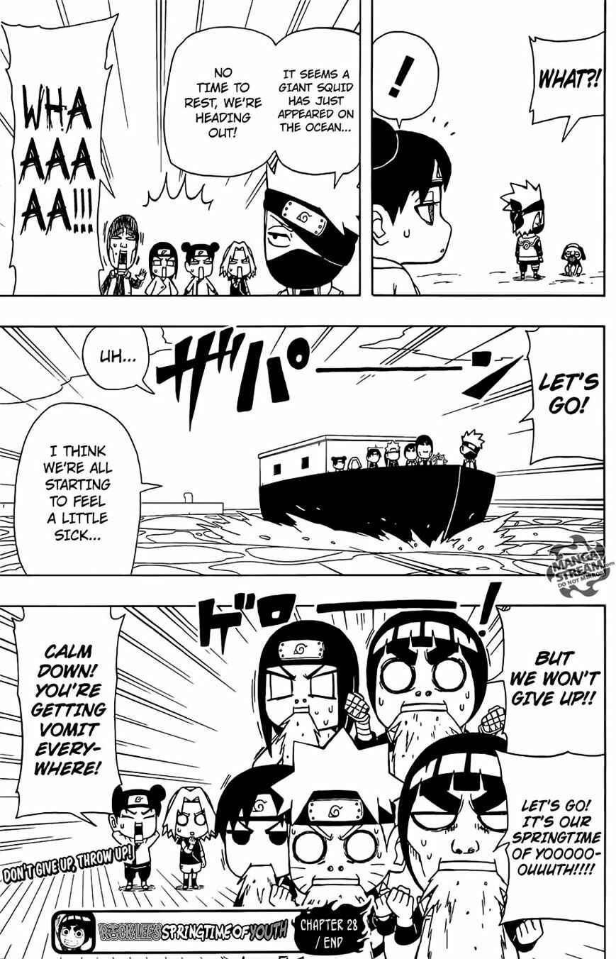 Page 28 Chapter 28 Rock Lee no Seishun Full-Power Ninden