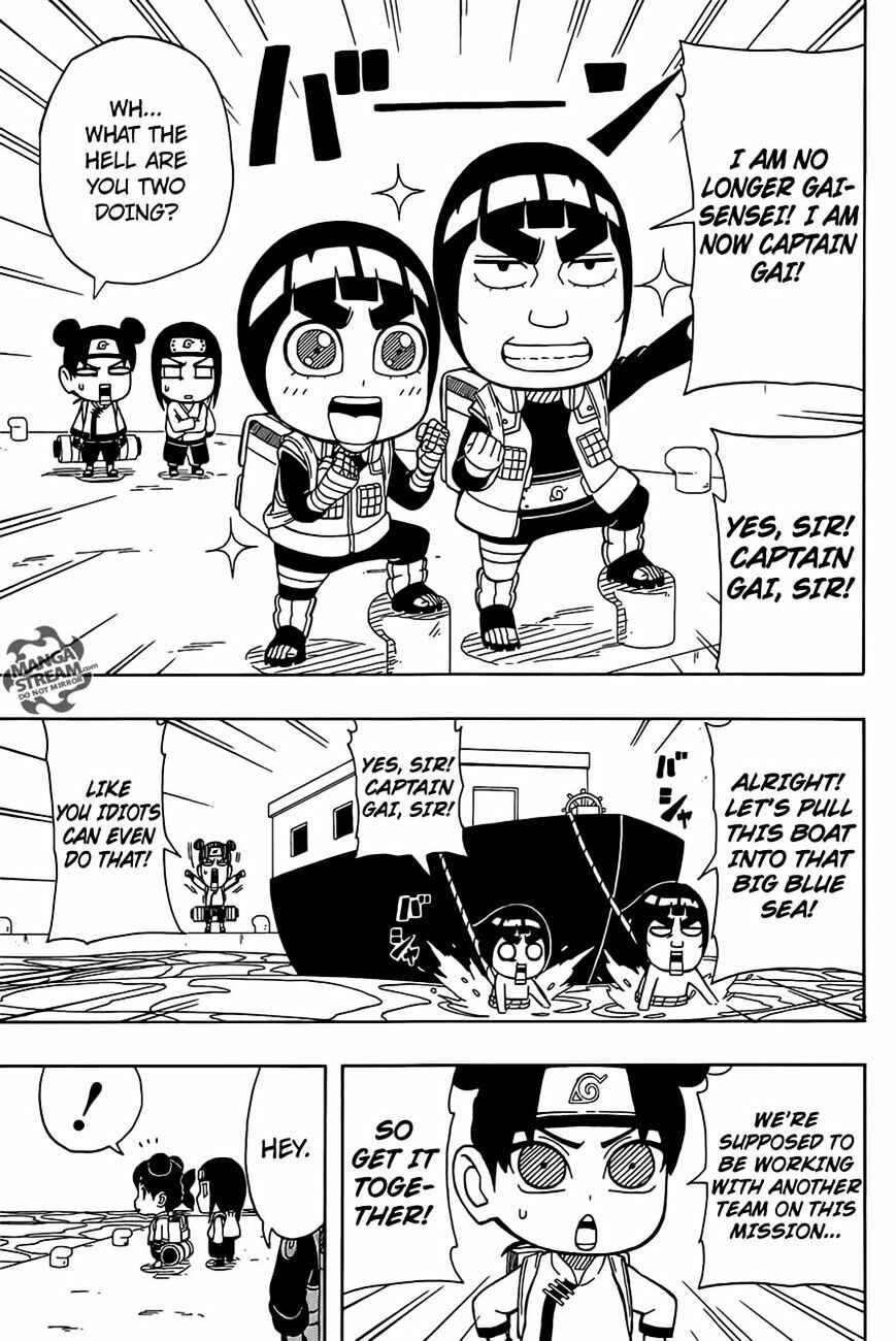 Page 3 Chapter 28 Rock Lee no Seishun Full-Power Ninden