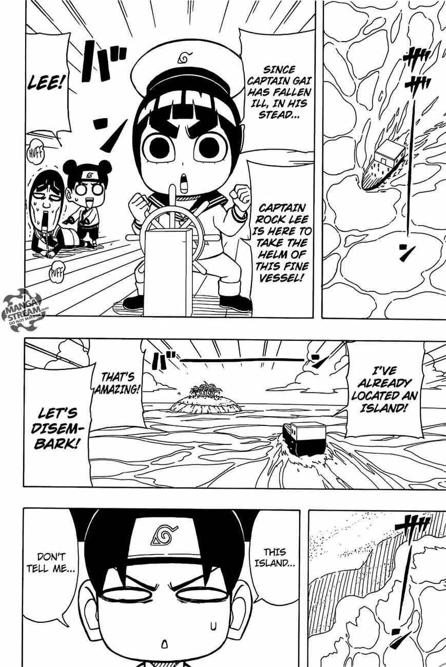 Page 8 Chapter 28 Rock Lee no Seishun Full-Power Ninden