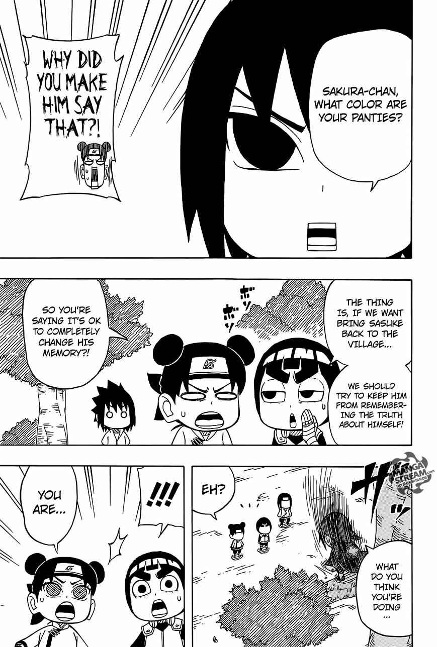 Page 8 Chapter 33 Rock Lee no Seishun Full-Power Ninden