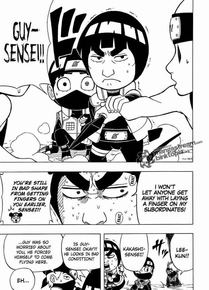 Page 18 Chapter 4 Rock Lee no Seishun Full-Power Ninden