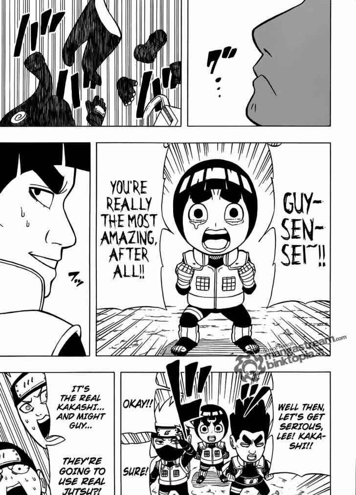 Page 20 Chapter 4 Rock Lee no Seishun Full-Power Ninden