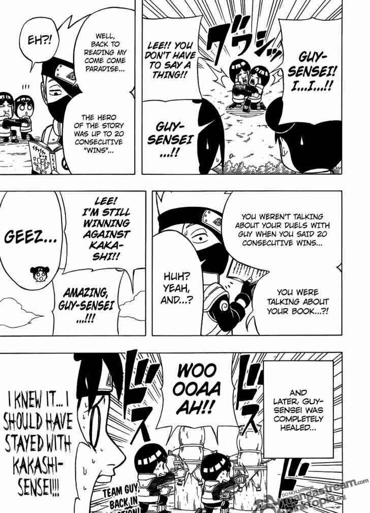 Page 22 Chapter 4 Rock Lee no Seishun Full-Power Ninden