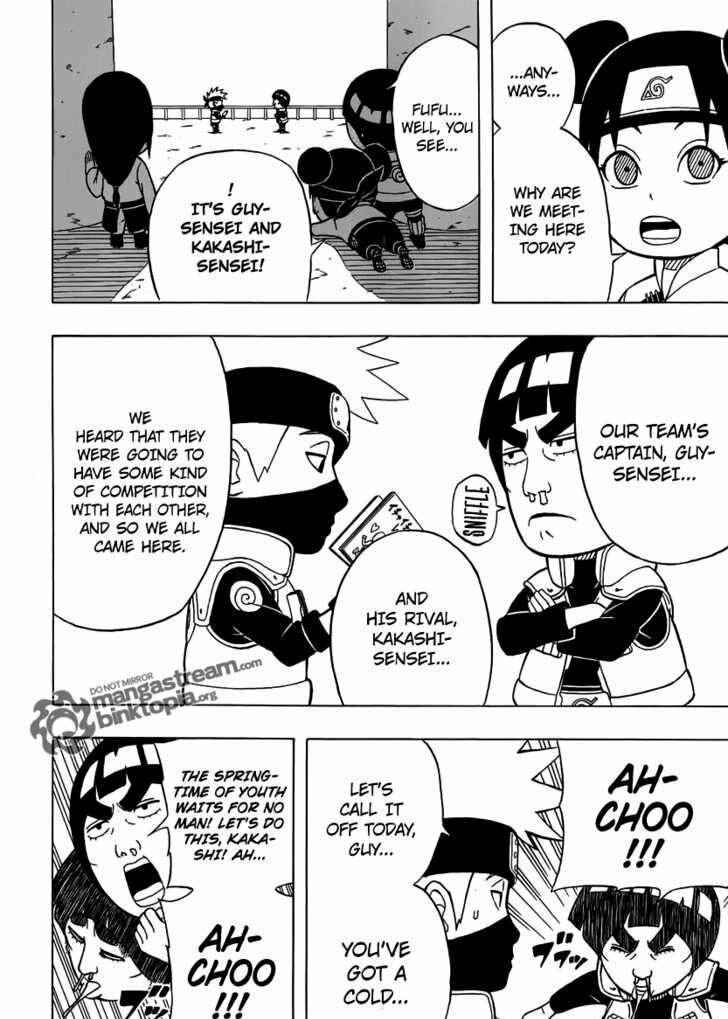 Page 5 Chapter 4 Rock Lee no Seishun Full-Power Ninden