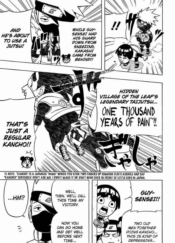 Page 6 Chapter 4 Rock Lee no Seishun Full-Power Ninden