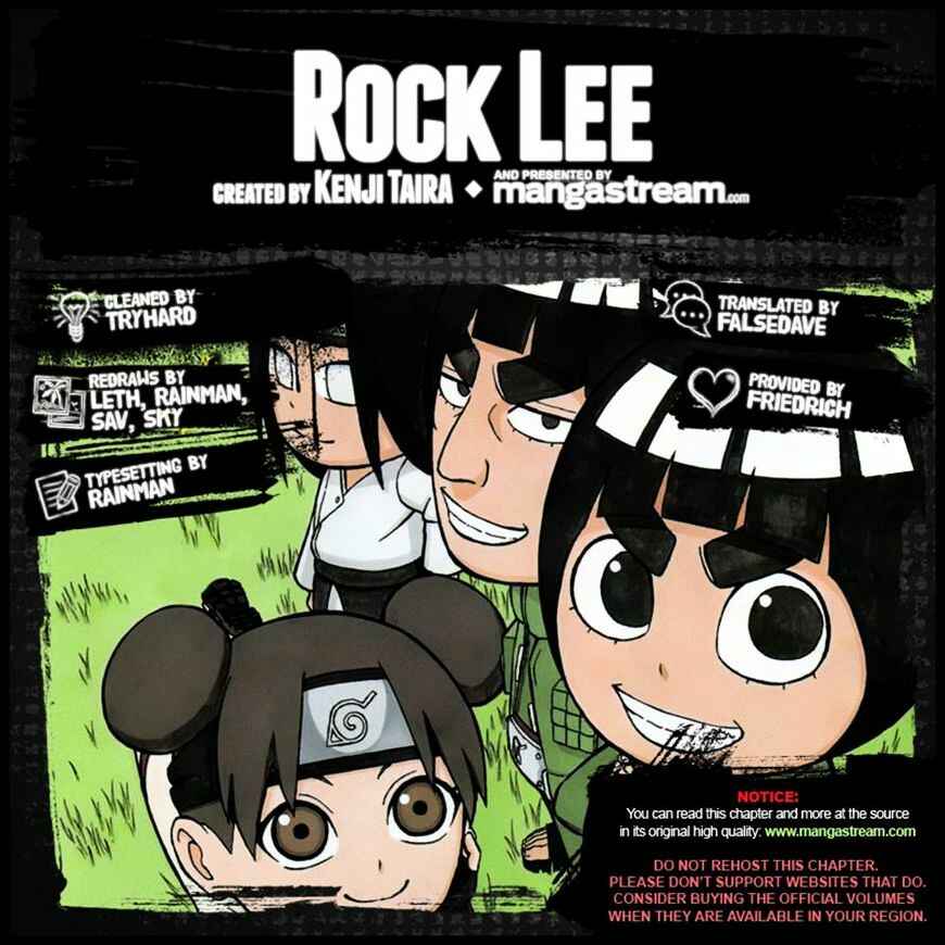 Page 28 Chapter 31 Rock Lee no Seishun Full-Power Ninden