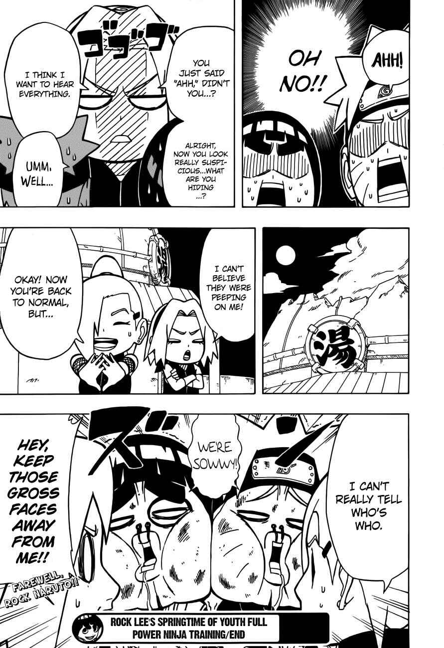 Page 29 Chapter 12 Rock Lee no Seishun Full-Power Ninden