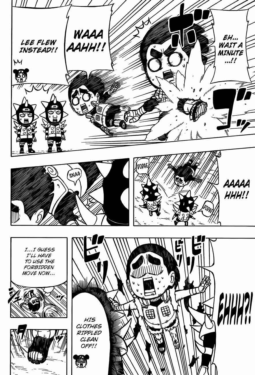 Page 10 Chapter 10.5 Rock Lee no Seishun Full-Power Ninden