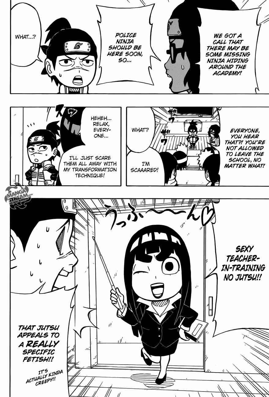 Page 4 Chapter 10.5 Rock Lee no Seishun Full-Power Ninden