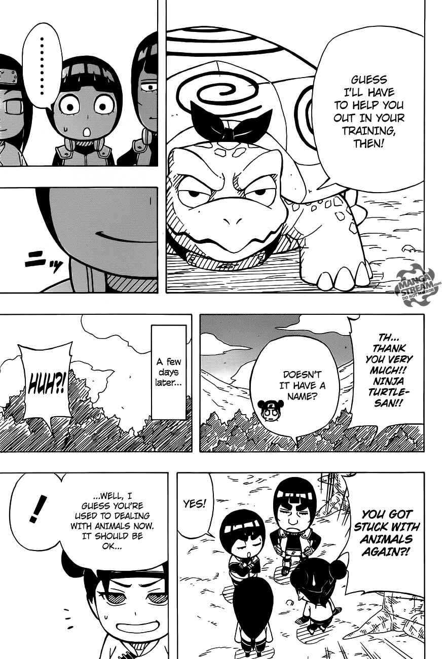 Page 23 Chapter 14 Rock Lee no Seishun Full-Power Ninden