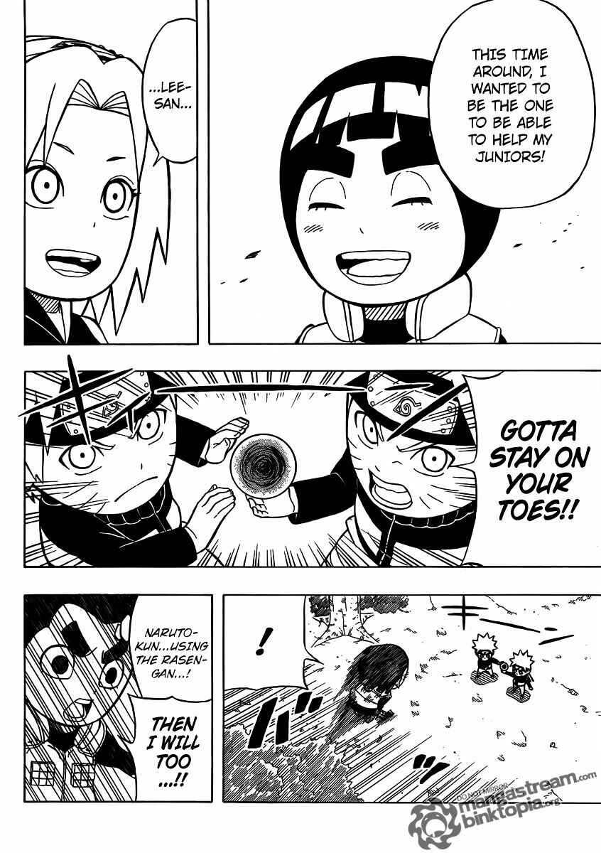 Page 11 Chapter 5.5 Rock Lee no Seishun Full-Power Ninden