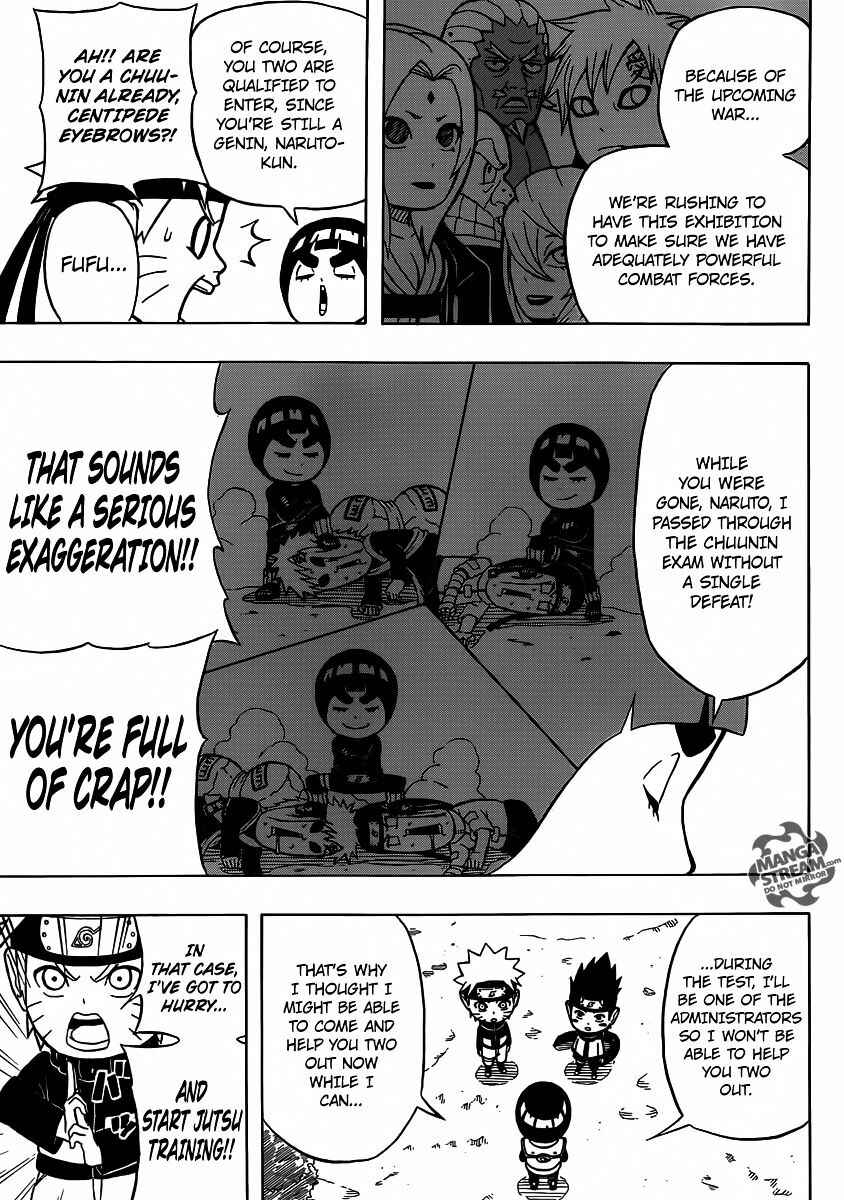 Page 4 Chapter 5.5 Rock Lee no Seishun Full-Power Ninden