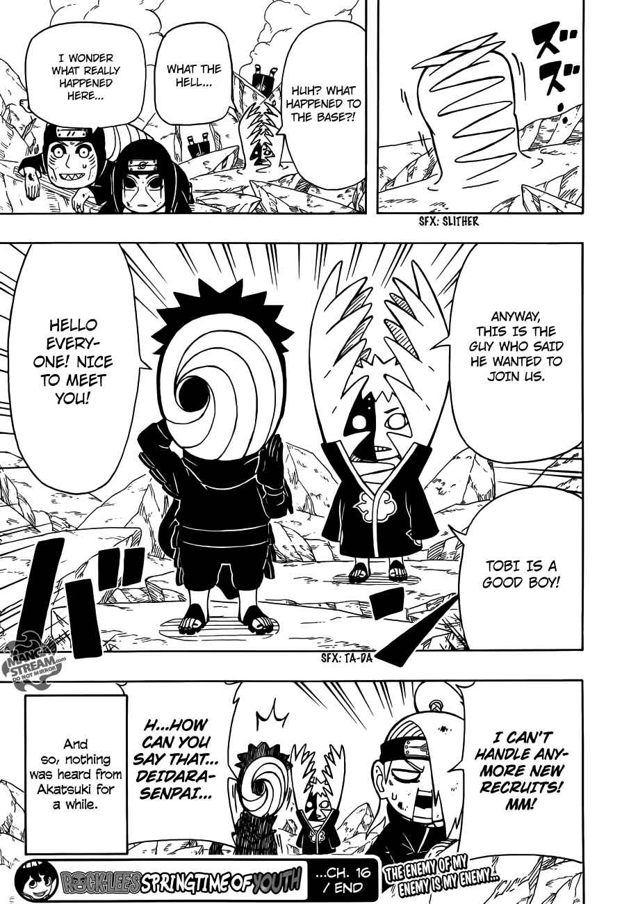 Page 31 Chapter 16 Rock Lee no Seishun Full-Power Ninden