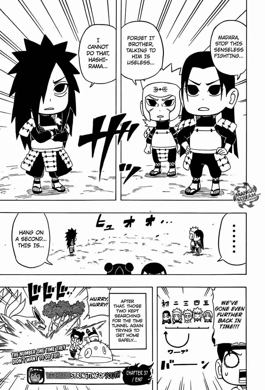 Page 24 Chapter 37 Rock Lee no Seishun Full-Power Ninden