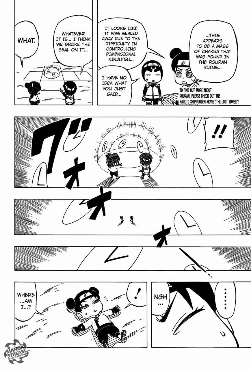 Page 4 Chapter 37 Rock Lee no Seishun Full-Power Ninden