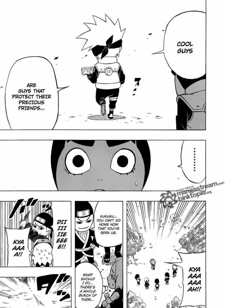 Page 13 Chapter 2 Rock Lee no Seishun Full-Power Ninden
