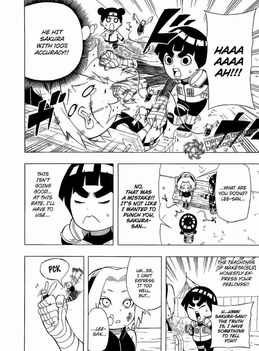 Page 8 Chapter 2 Rock Lee no Seishun Full-Power Ninden