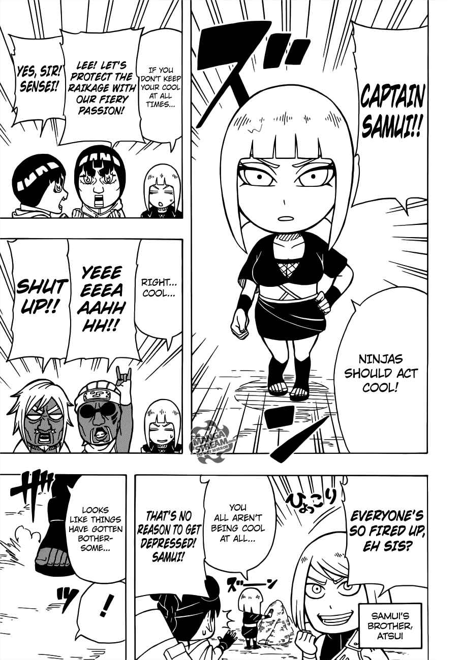 Page 14 Chapter 18 Rock Lee no Seishun Full-Power Ninden