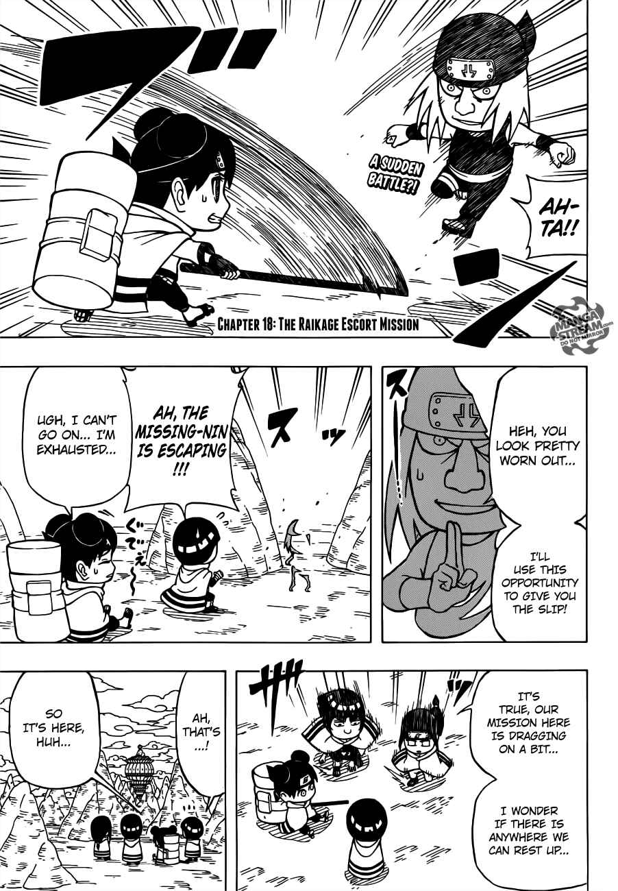 Page 4 Chapter 18 Rock Lee no Seishun Full-Power Ninden