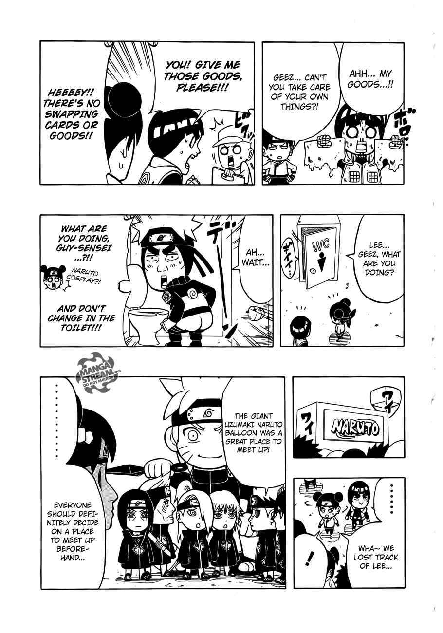 Page 4 Chapter 8.5 Rock Lee no Seishun Full-Power Ninden