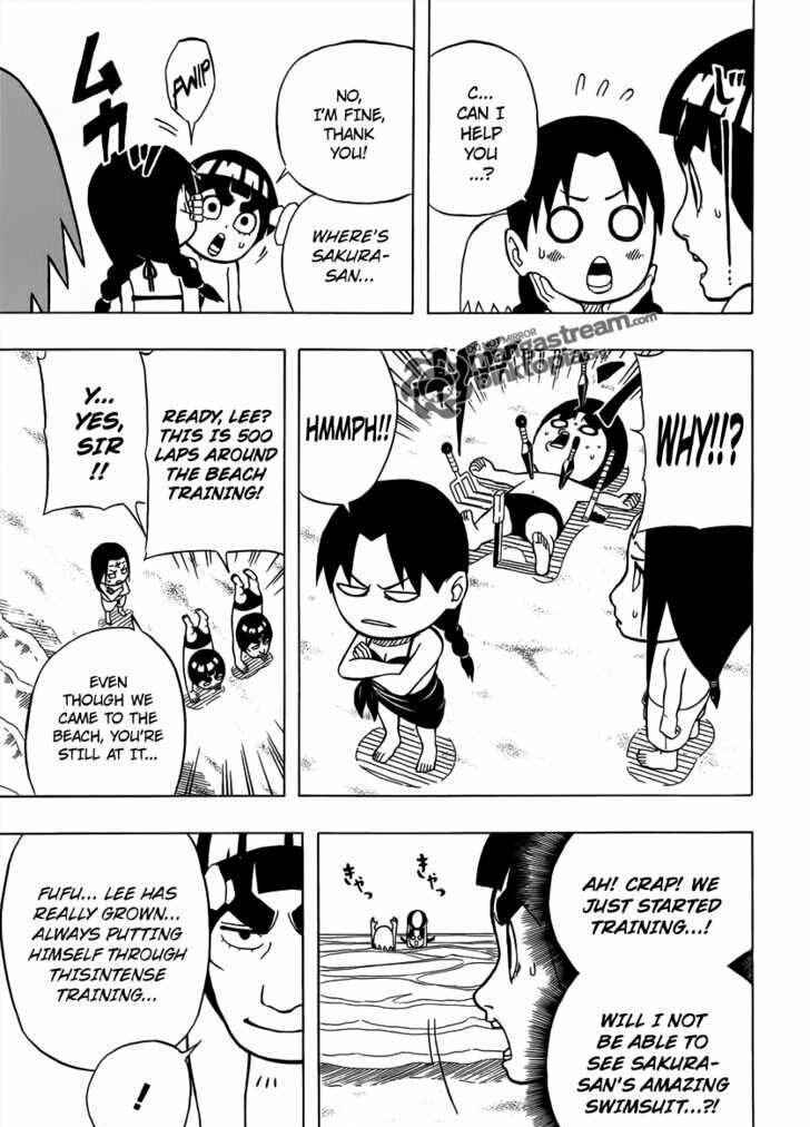 Page 5 Chapter 5 Rock Lee no Seishun Full-Power Ninden