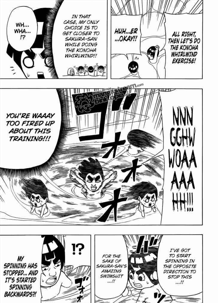 Page 7 Chapter 5 Rock Lee no Seishun Full-Power Ninden