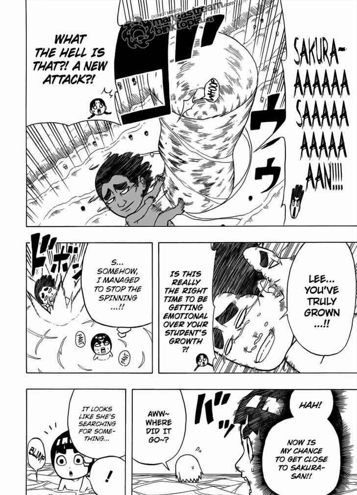 Page 8 Chapter 5 Rock Lee no Seishun Full-Power Ninden